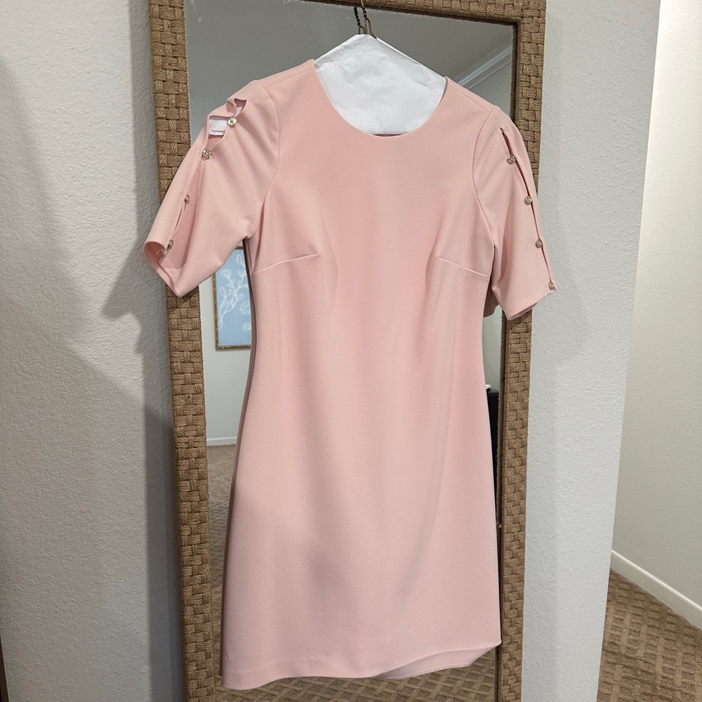 Tommy Hilfiger Light Pink Short Sleeve Dress – Size 2